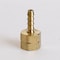 Homeplus+ ATC Brass 1/8 in. D X 1/8 in. D Adapter 1 pk 6JC126310701033 - alternate 2